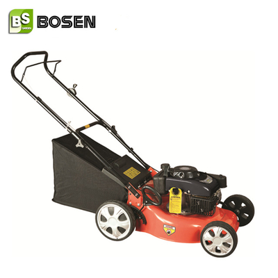 4-Stroke 18&quot; Gasoline Garden Hand Push Lawn Mower